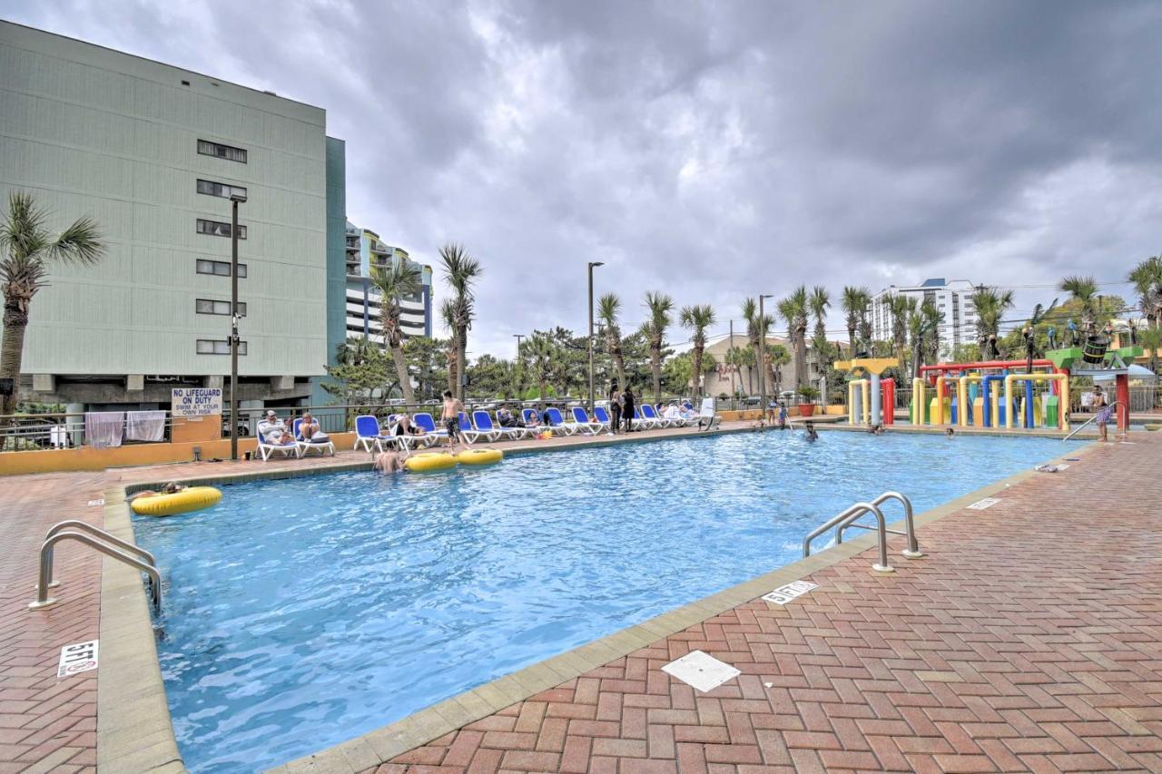 Myrtle Beach Condo Ocean View And Lazy River Eksteriør bilde