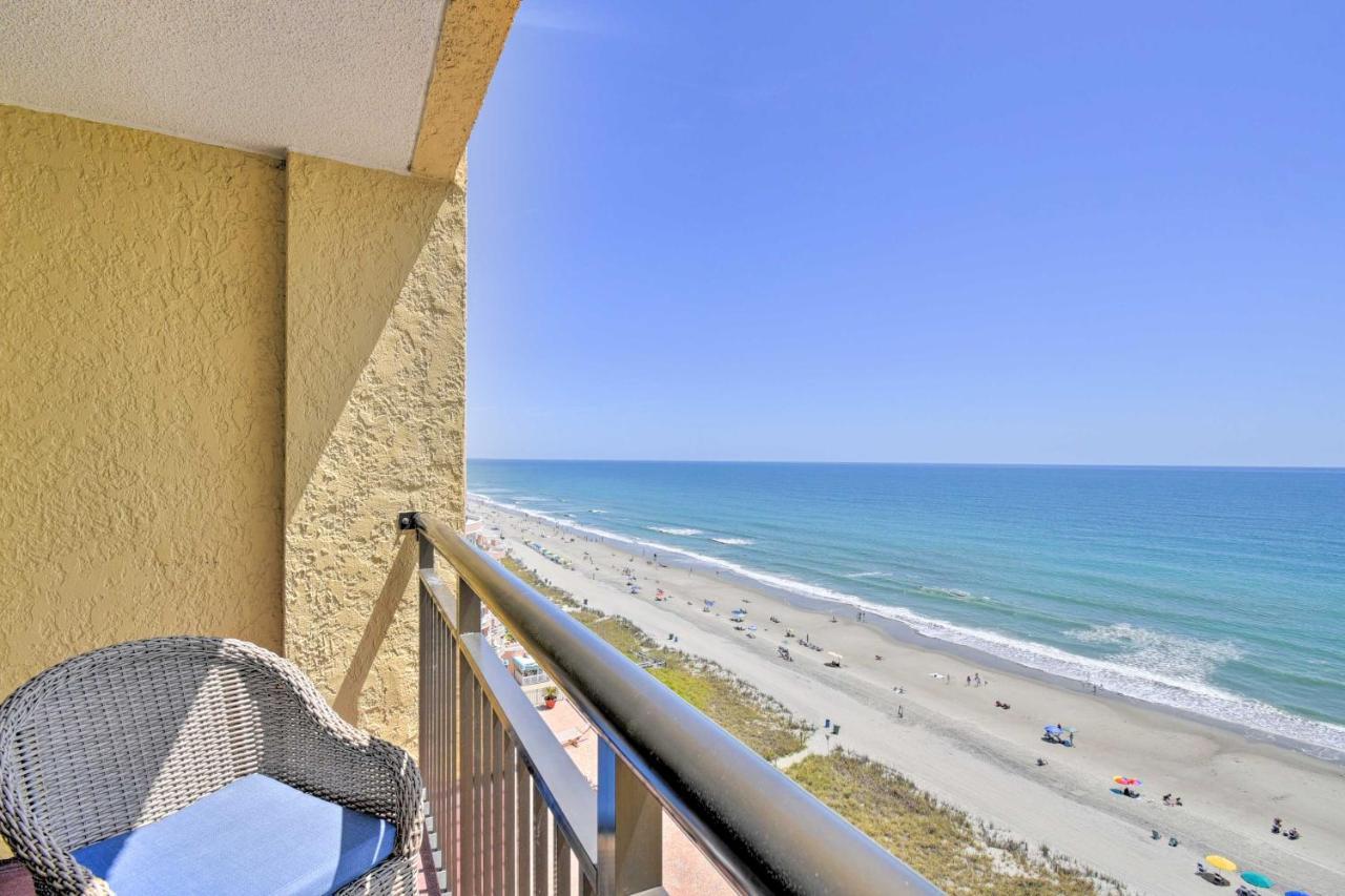 Myrtle Beach Condo Ocean View And Lazy River Eksteriør bilde