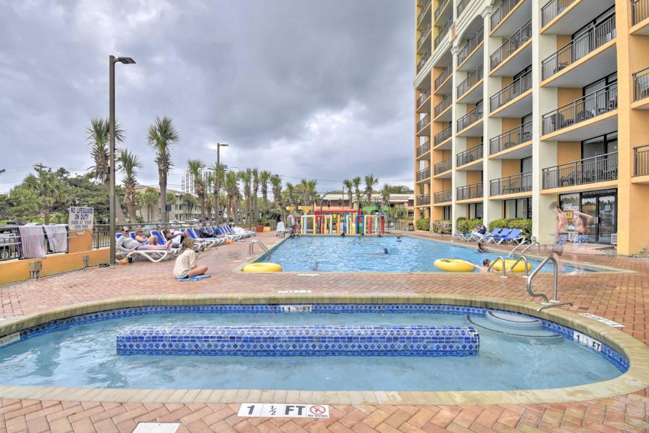 Myrtle Beach Condo Ocean View And Lazy River Eksteriør bilde